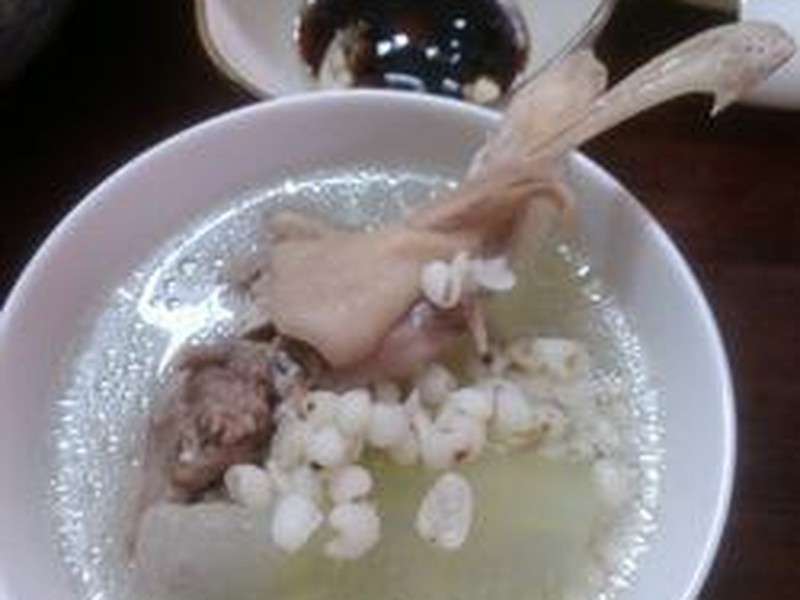 冬瓜薏米煲鸭汤