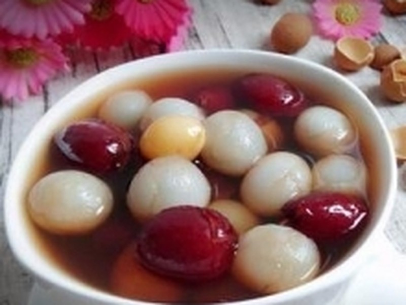 红枣桂圆补血汤
