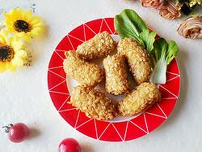 燕麦香蕉卷