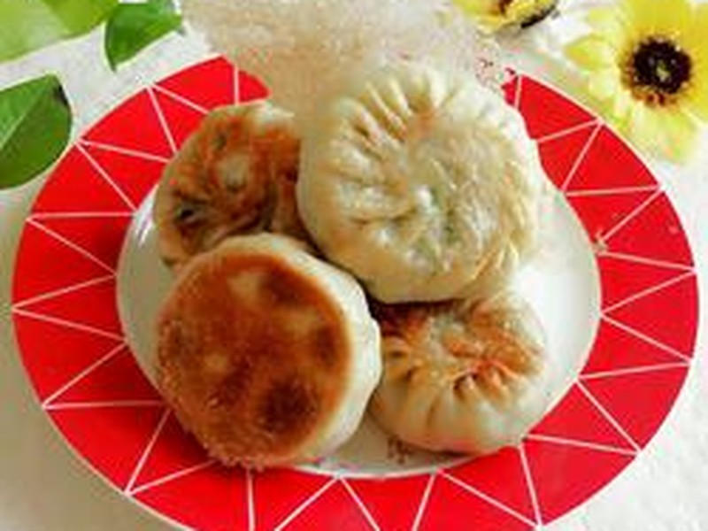 韭菜水煎包