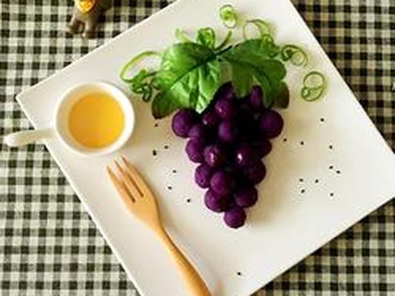 蜂蜜紫薯小葡萄