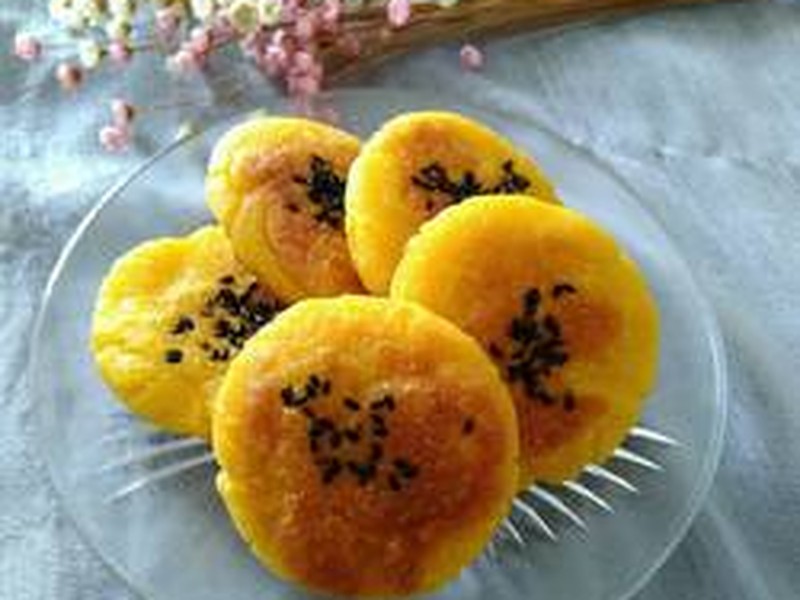 椰香南瓜饼