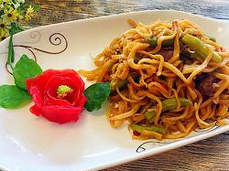 豆角焖面
