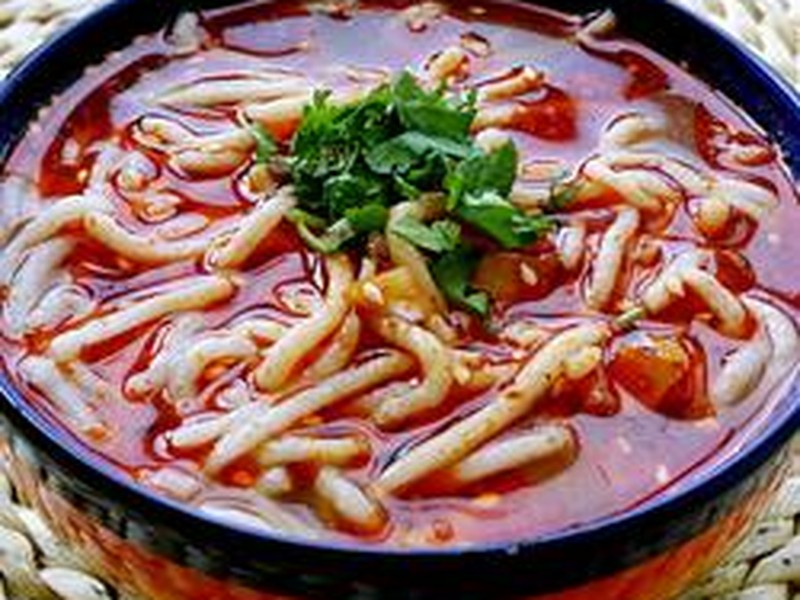 酸辣荞麦面
