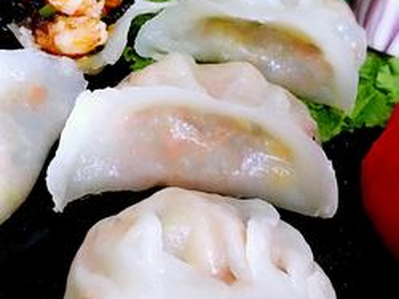 水晶虾饺