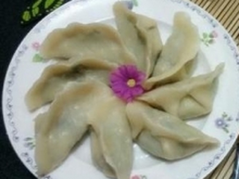 三鲜荠菜饺子