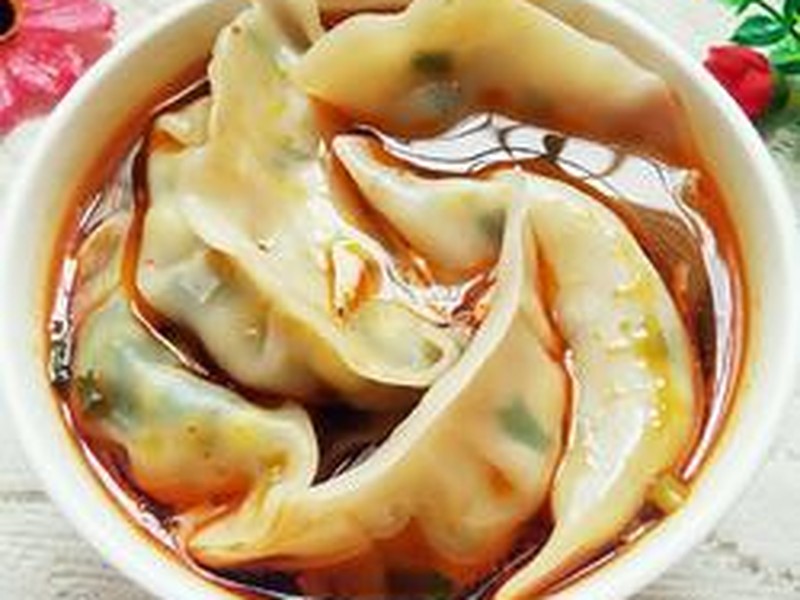 海米韭菜鸡蛋水饺