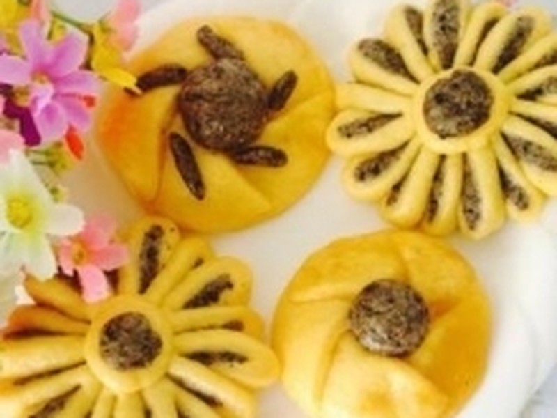 双色花馒头