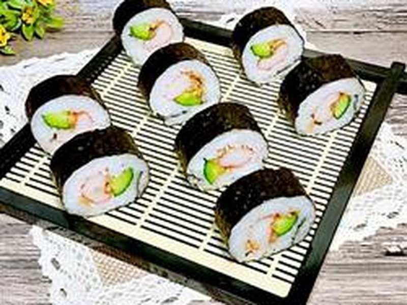 蟹肉棒肉松寿司