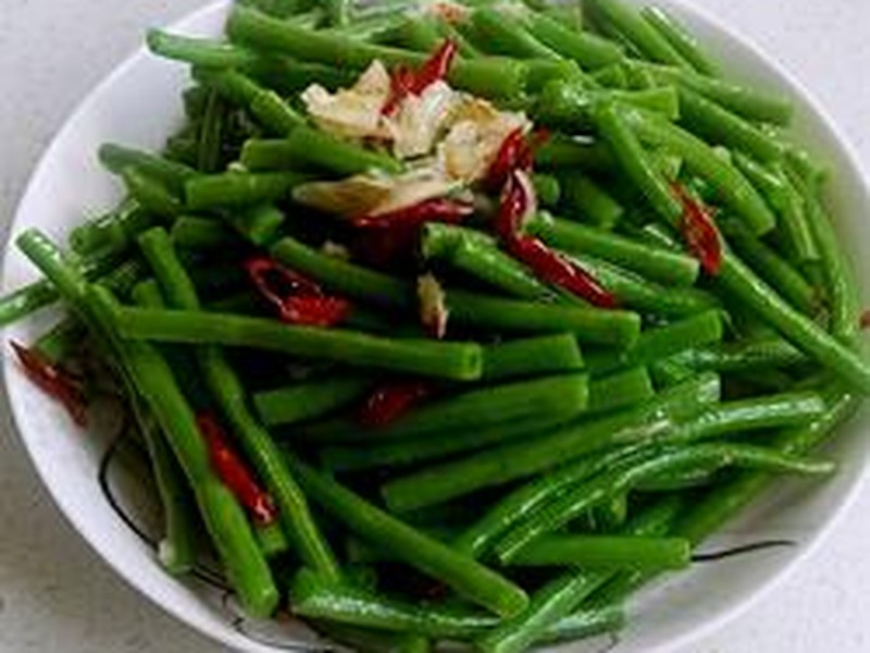 蒜末豇豆