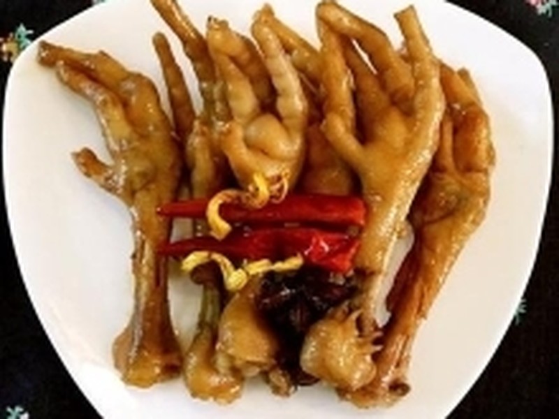 卤鸡爪