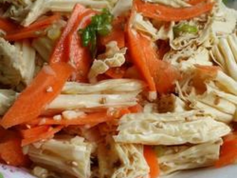拌腐竹
