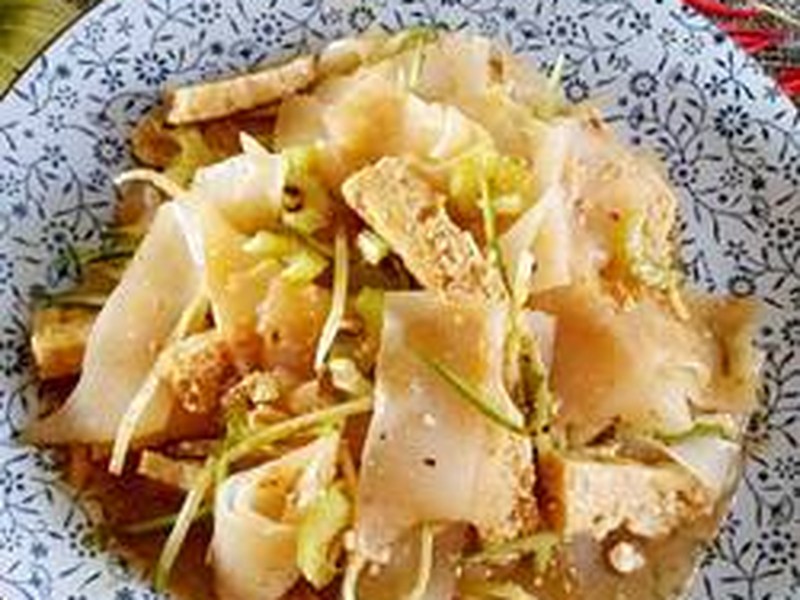 家常凉皮制作