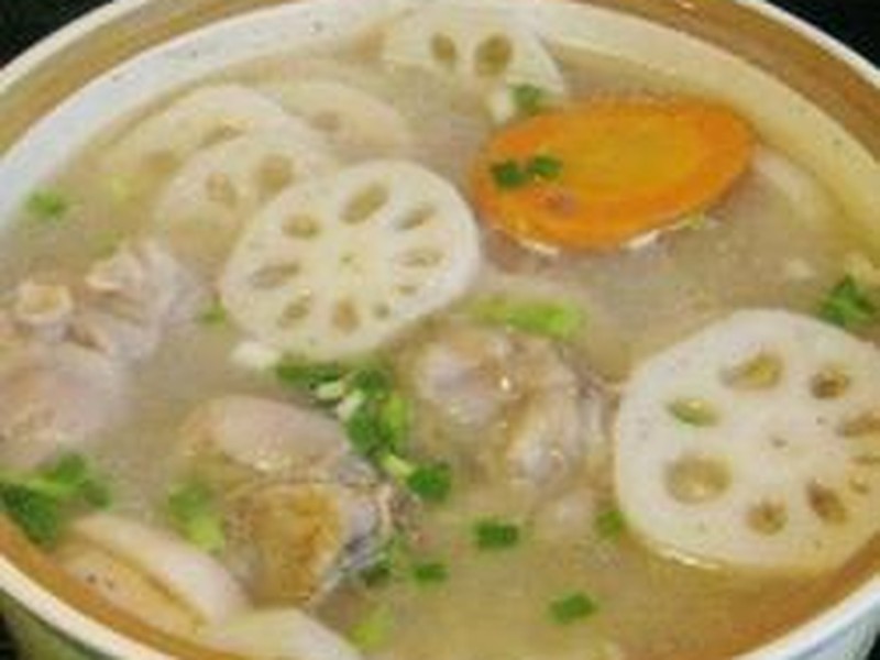 猪蹄炖莲藕