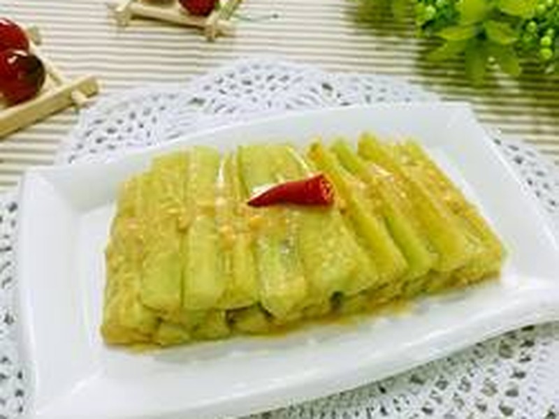 咸蛋黄凉拌黄瓜