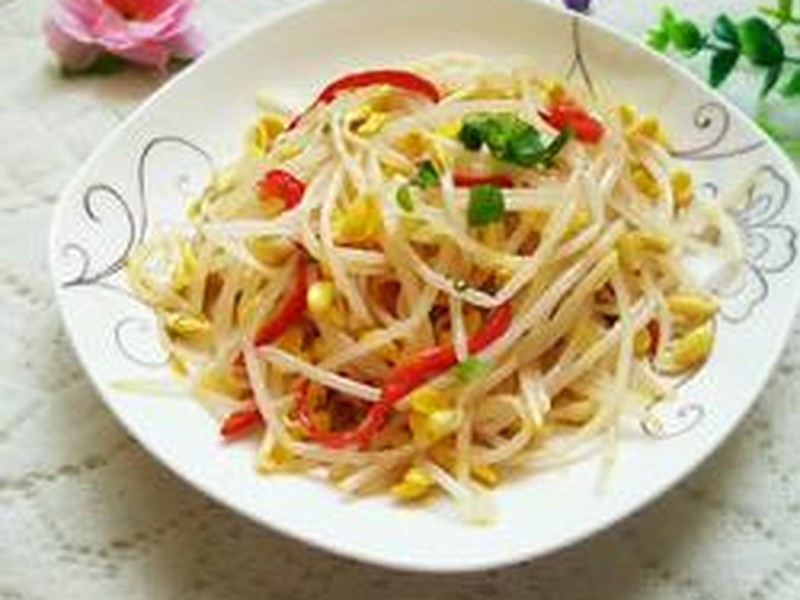 凉拌豆芽