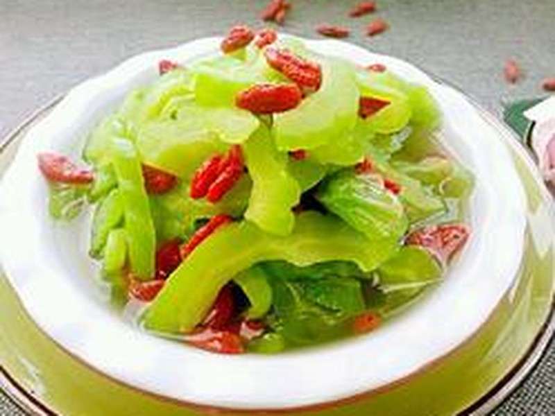 蜜汁苦瓜
