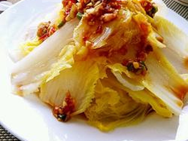 凉拌娃娃菜