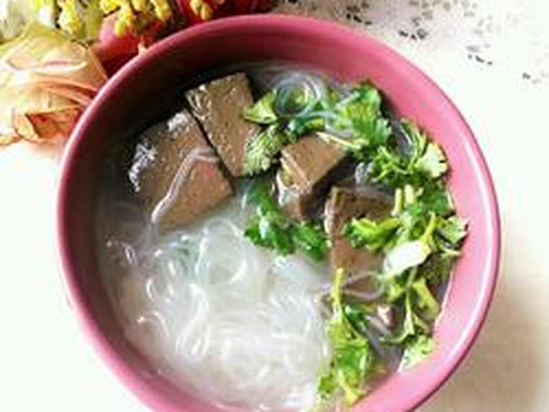 羊血粉丝汤