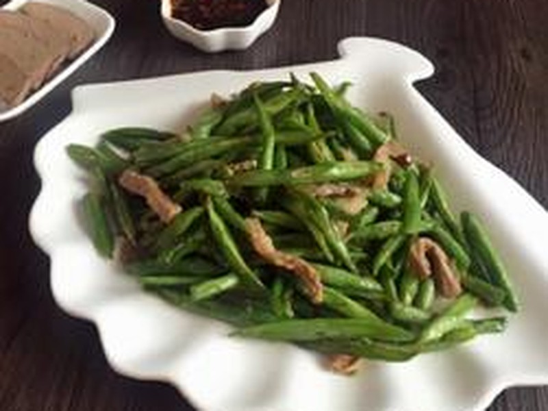 扁豆炒肉