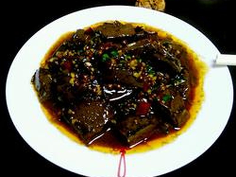 麻辣猪血