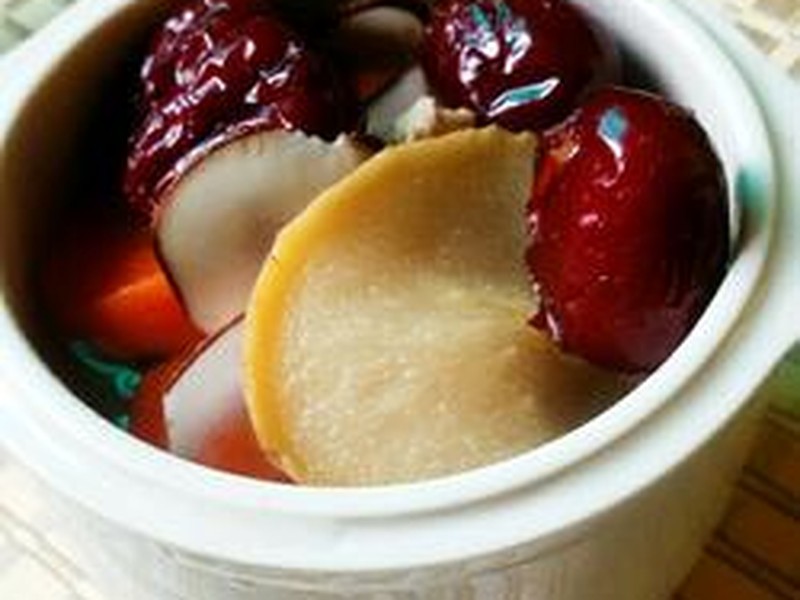 自制配方之夏饮六味润肺汤
