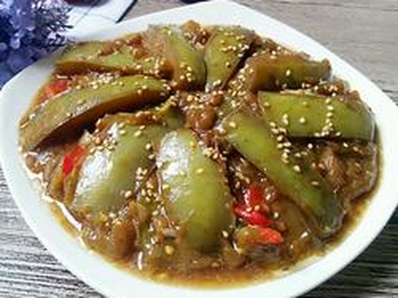 酱香油焖茄子