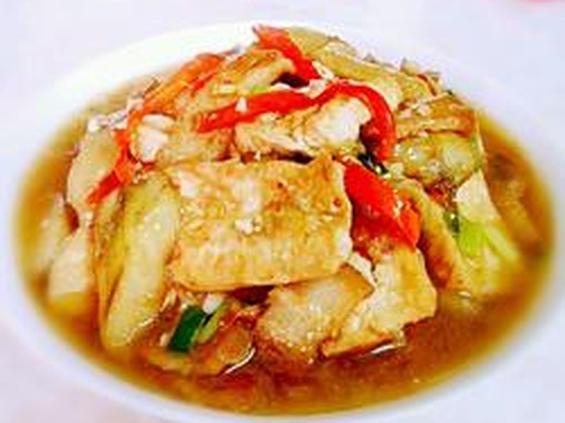 豆腐焖茄子