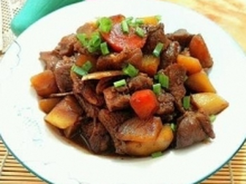 焖羊肉