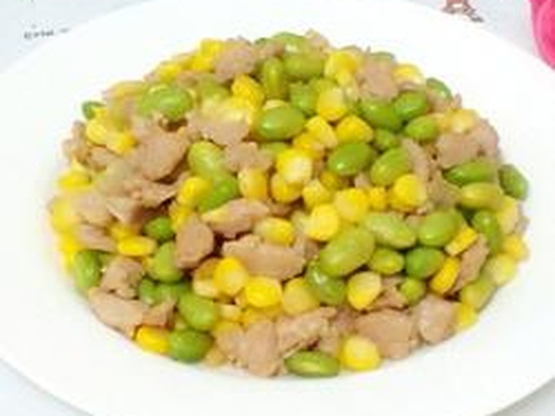 玉米炒肉丁