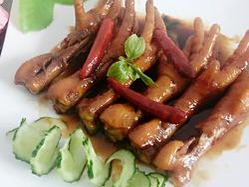 红烧鸡爪