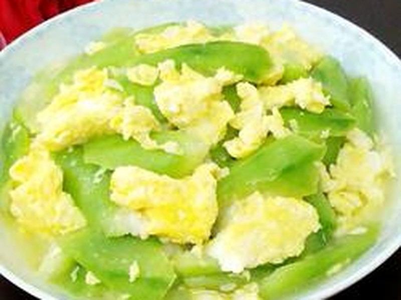 丝瓜炒鸡蛋
