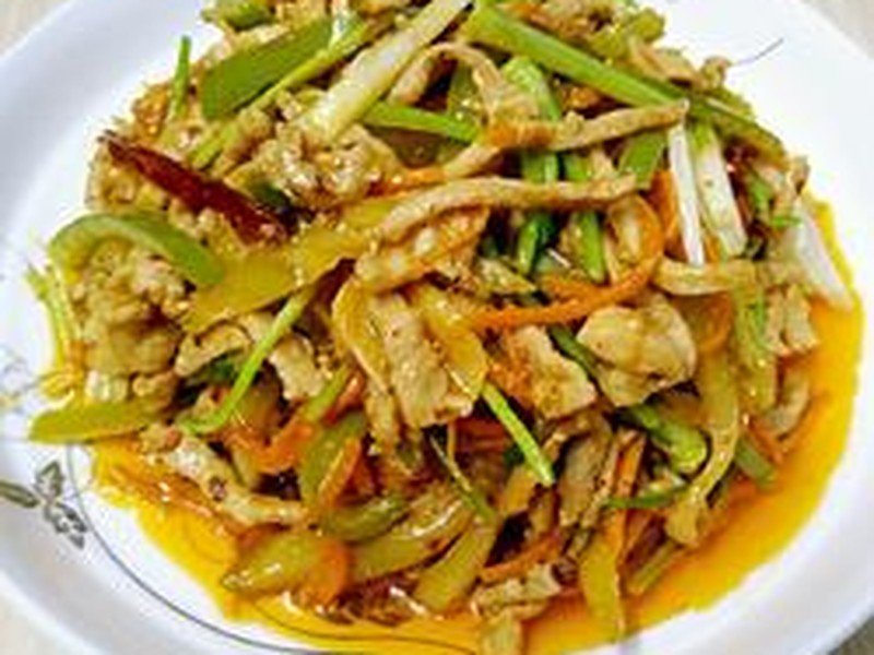 香辣肉丝