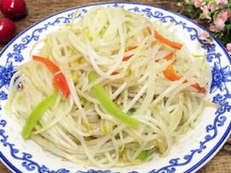 素炒绿豆芽