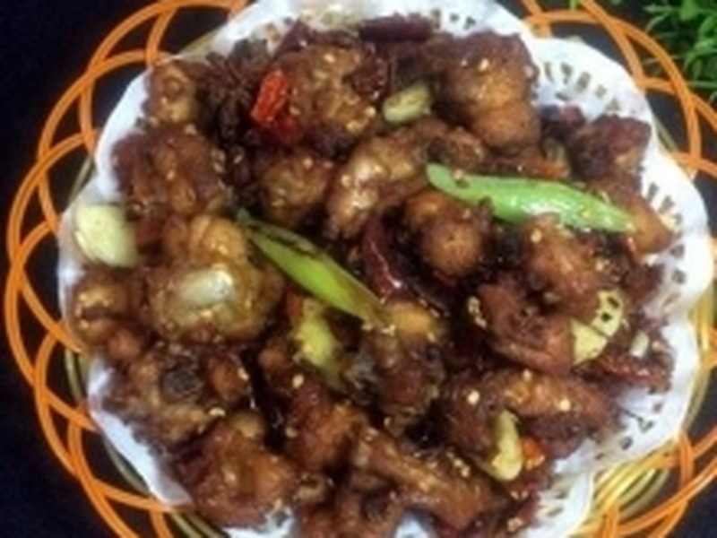 香辣鸡丁