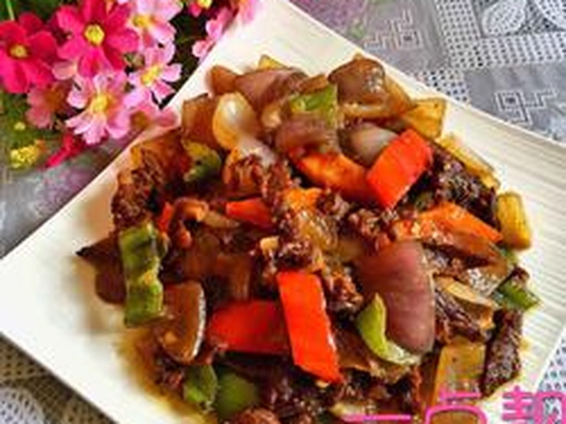 洋葱炒牛肉