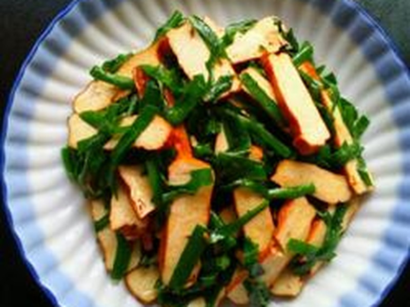 韭菜炒豆干