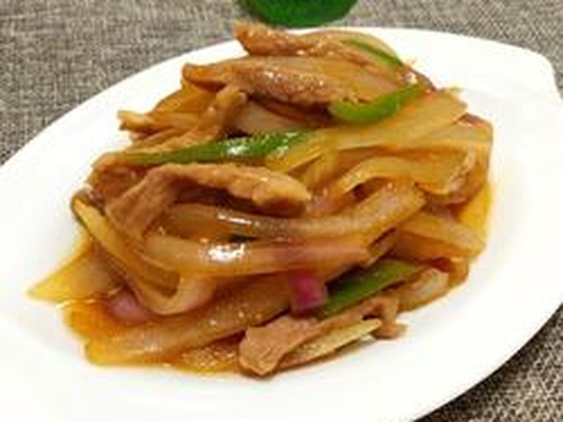 洋葱炒肉丝
