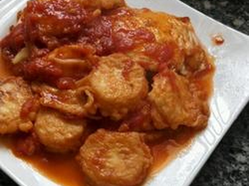 茄汁鸡蛋日本豆腐