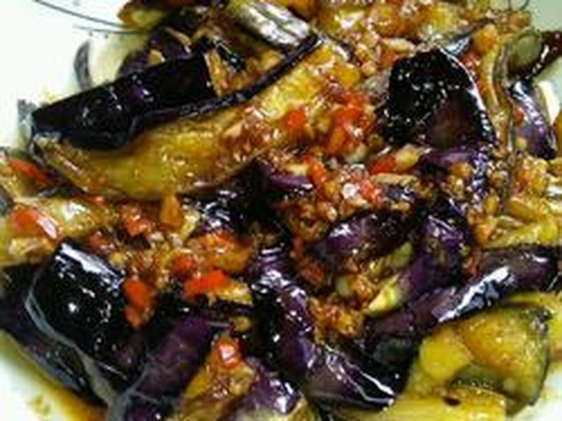 蒜香茄条