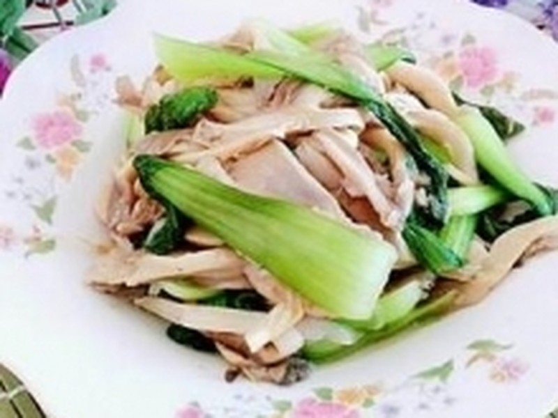 蘑菇青菜