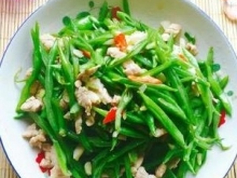 清炒刀豆