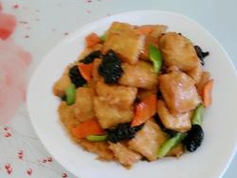 焦溜豆腐