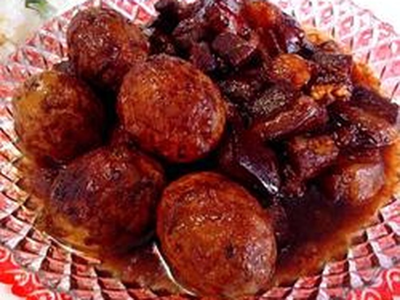 虎皮蛋烧肉