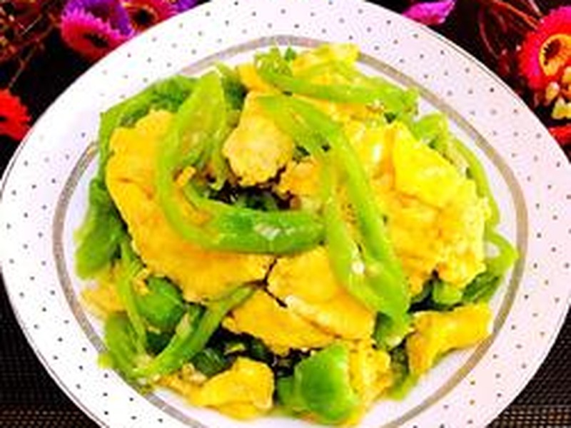 尖椒炒鸡蛋