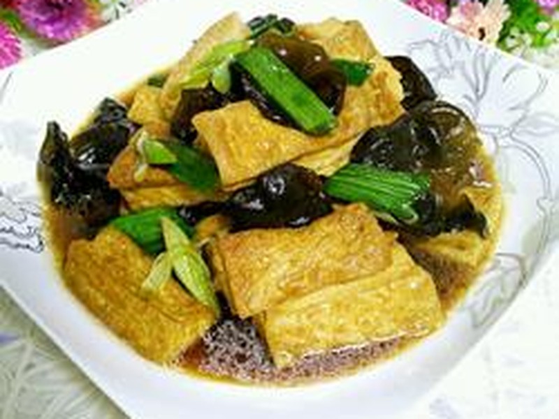 木耳烧豆腐