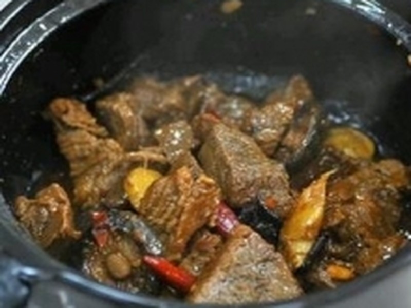 红焖牛肉