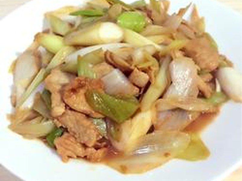 葱爆肉