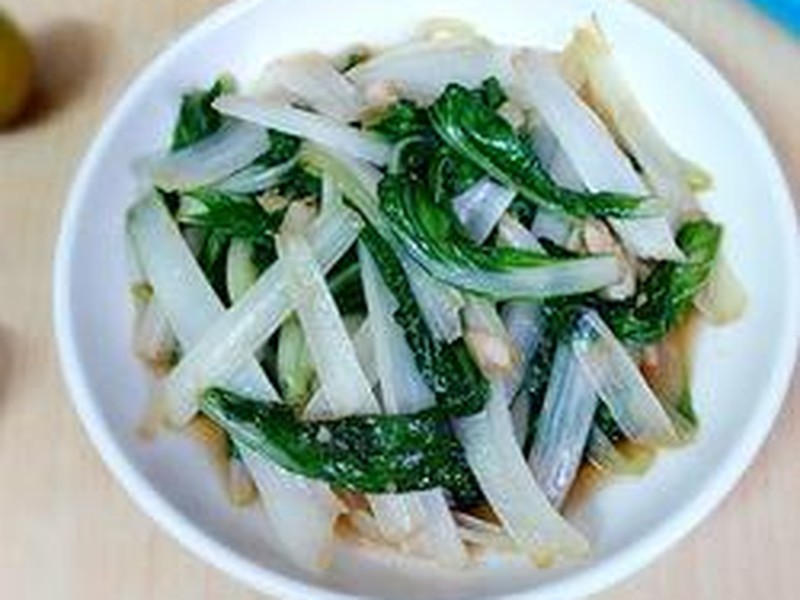 炒小白菜