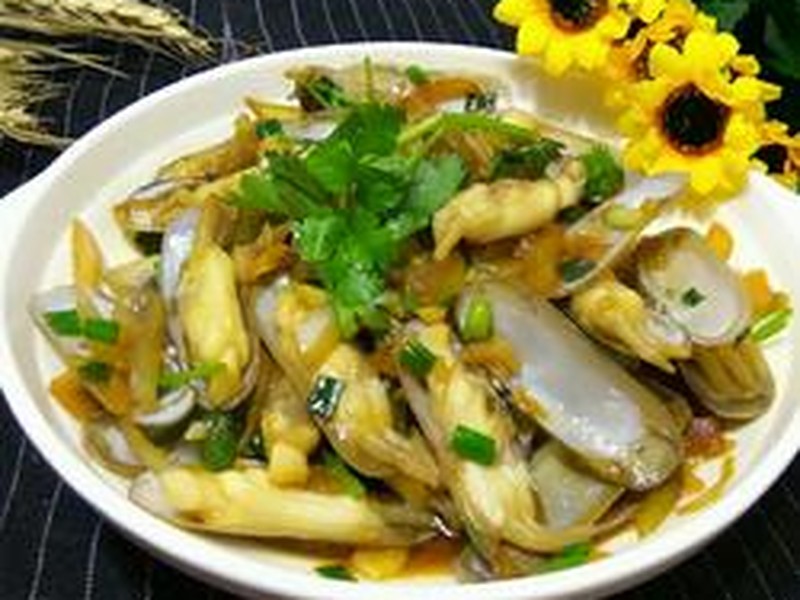 拌香蛏子